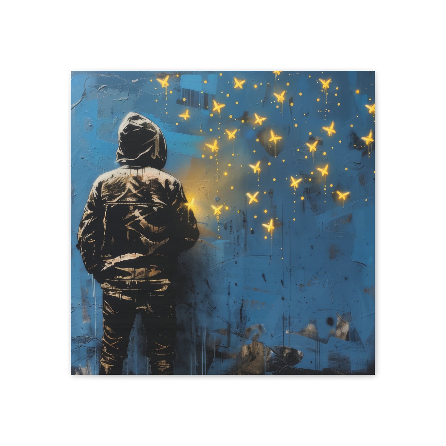 Fireflies - Canvas Stretched, 0.75"