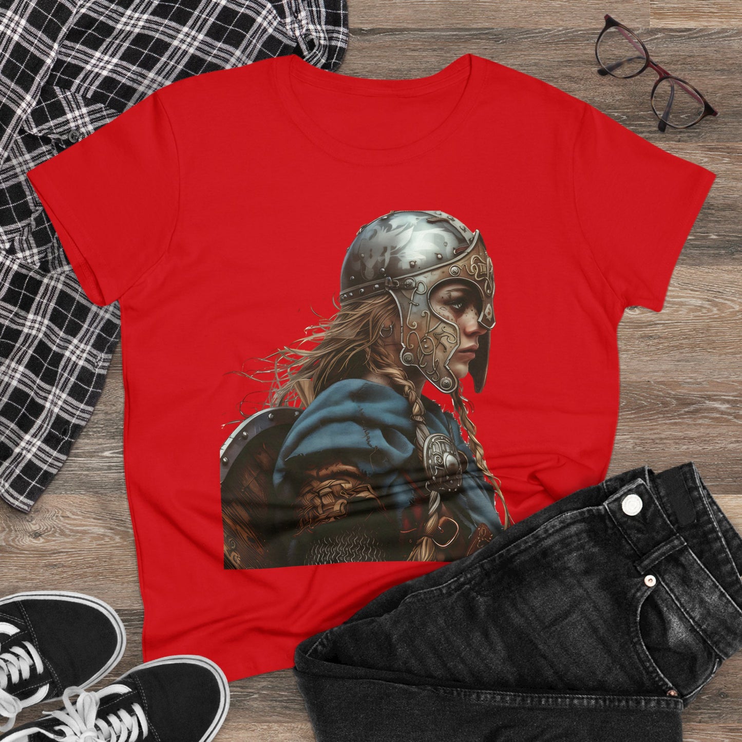 Viking - Fantasy - Women's Midweight Cotton Tee