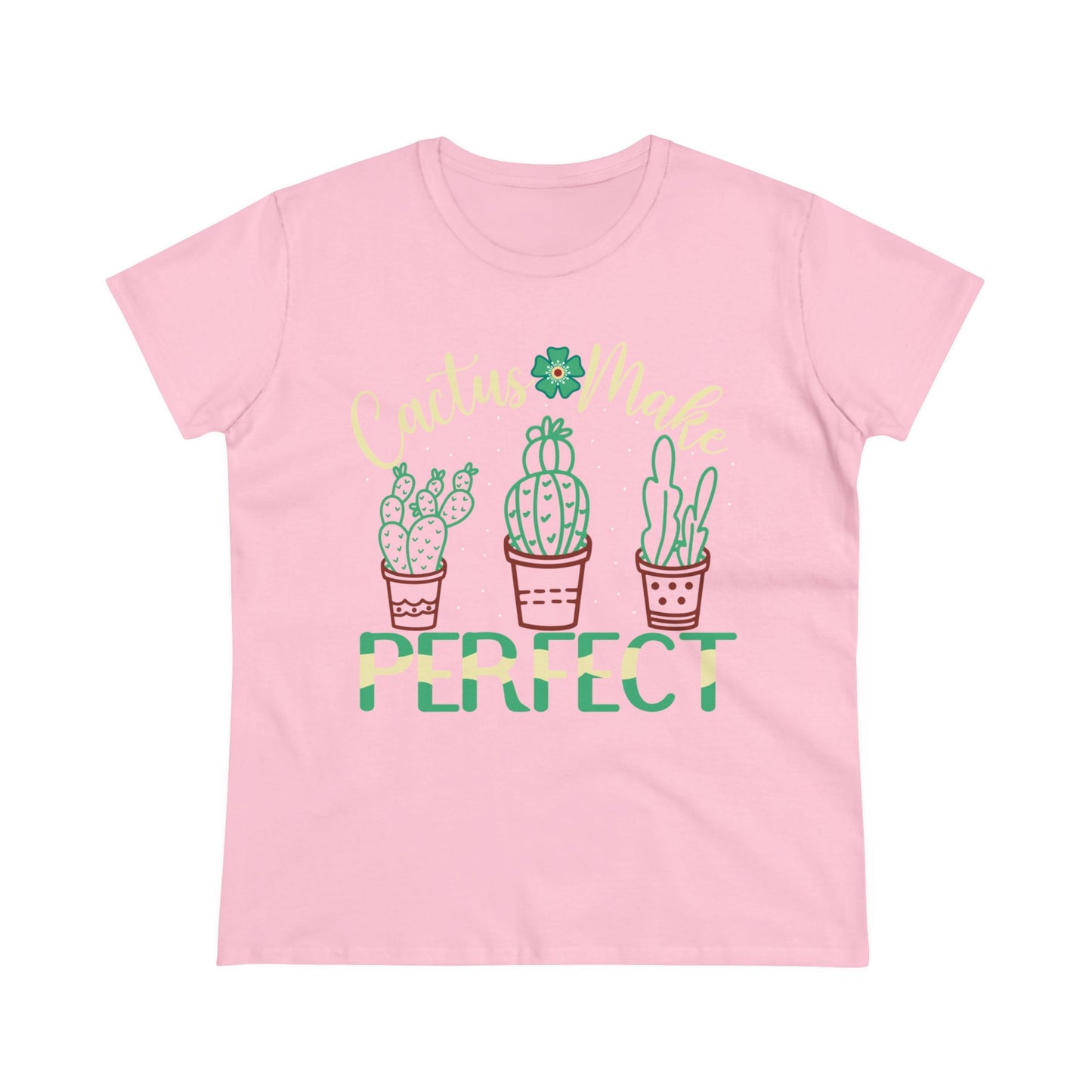 Cactus Makes Perfect - Gardening - Women's Midweight Cotton Tee