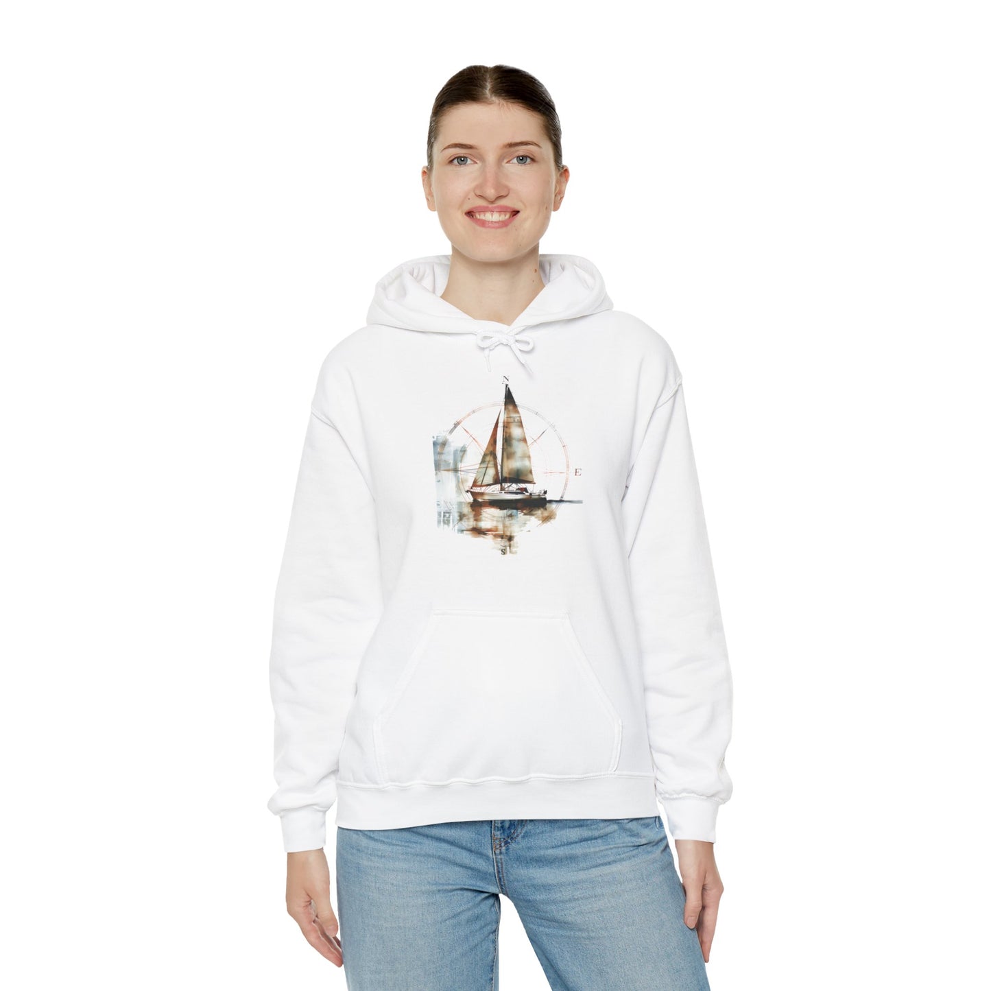 Sailing - Unisex Heavy Blend™ Hooded Sweatshirt