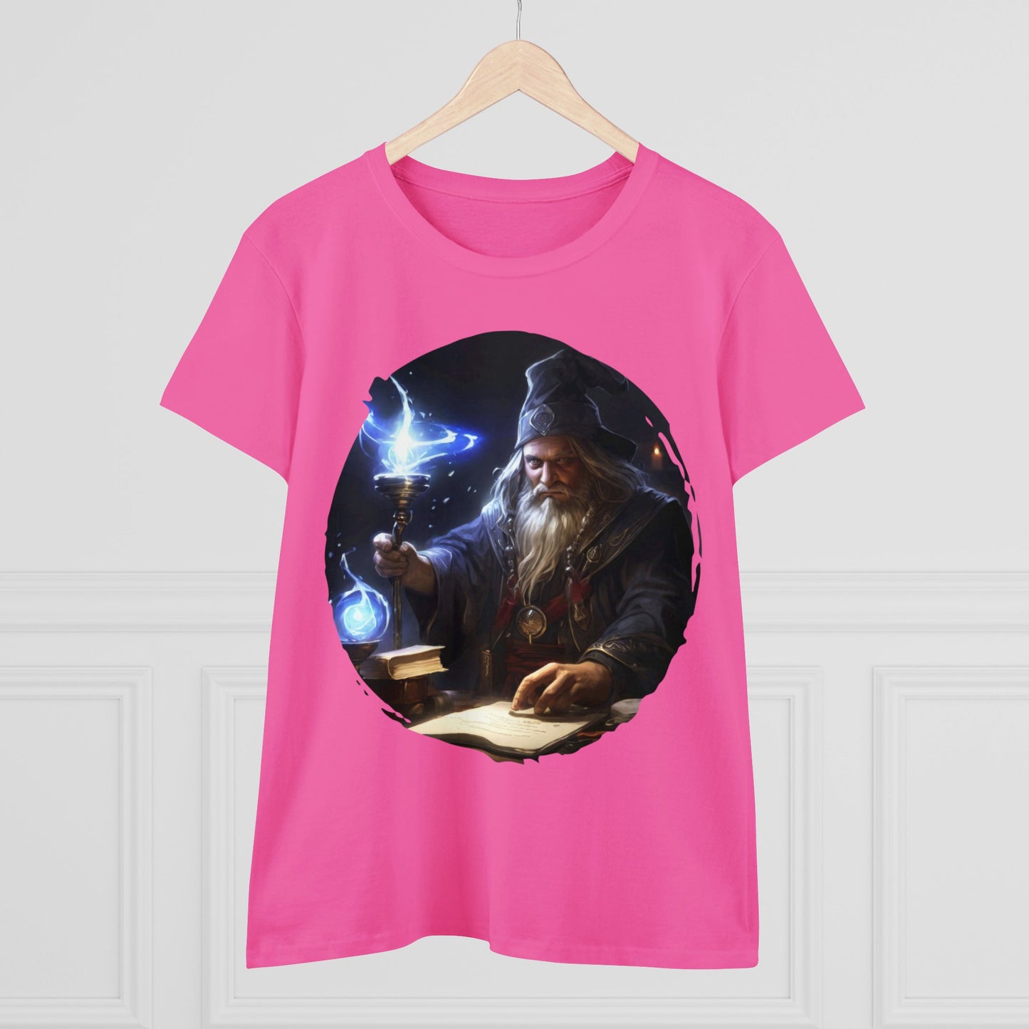 The Mage - Fantasy - Women's Midweight Cotton Tee