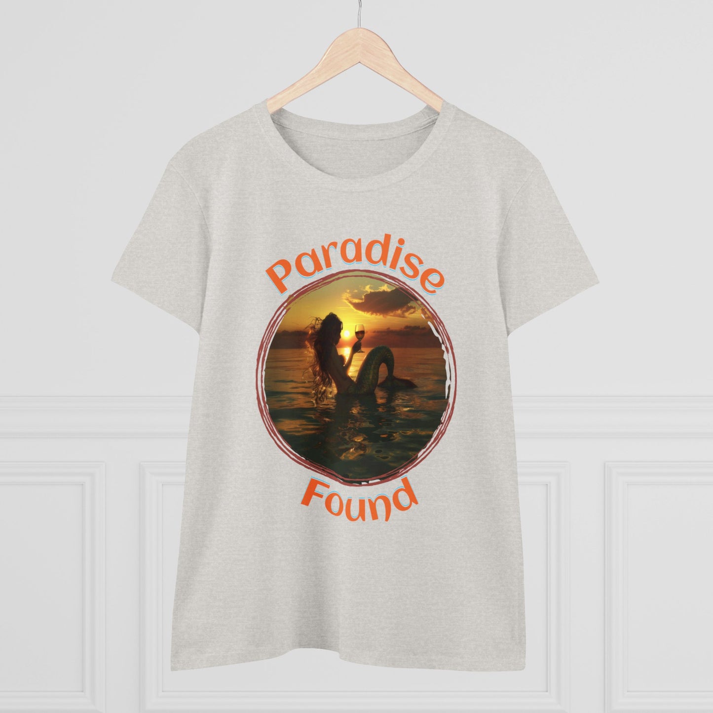 Paradise Found - Women's Midweight Cotton Tee