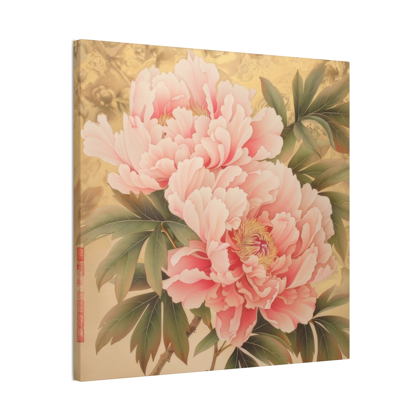 Peony - Canvas Stretched, 0.75"