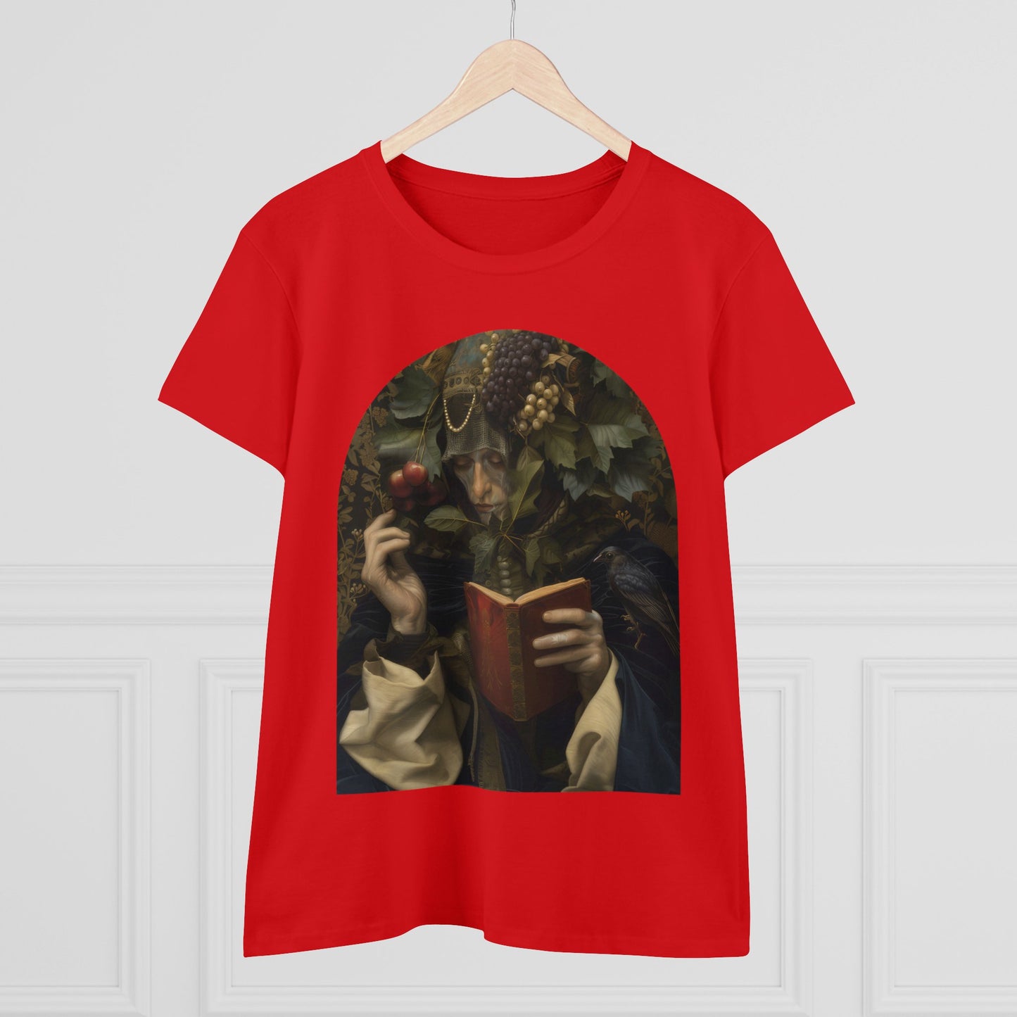 Solemn Reading - Fantasy - Women's Midweight Cotton Tee