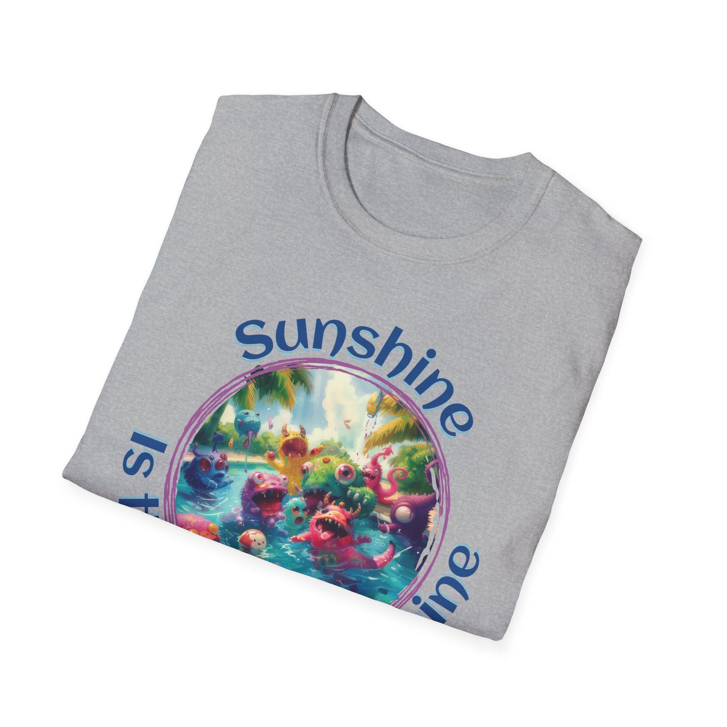 Sunshine is the Best Medicine - Unisex Softstyle T-Shirt