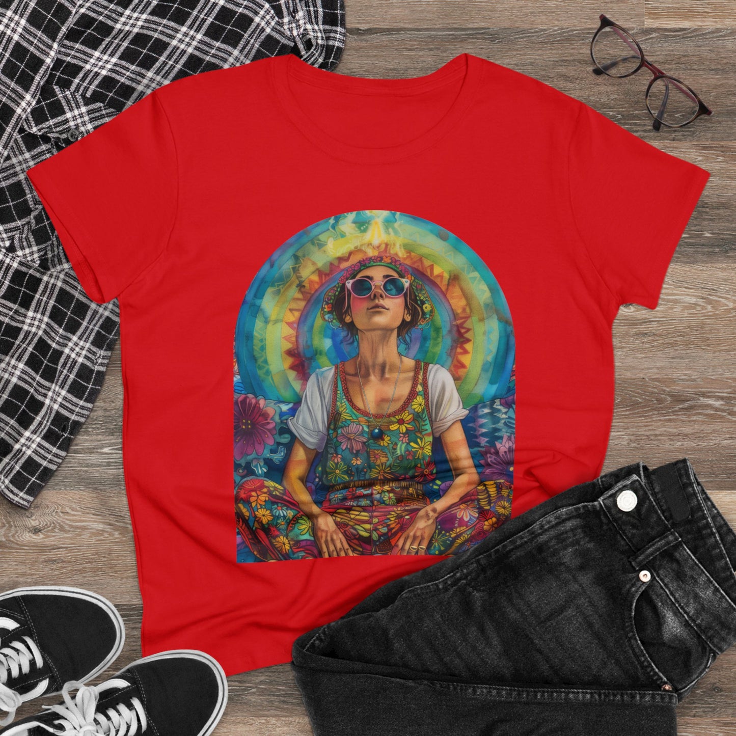 Meditation - Women's Midweight Cotton Tee