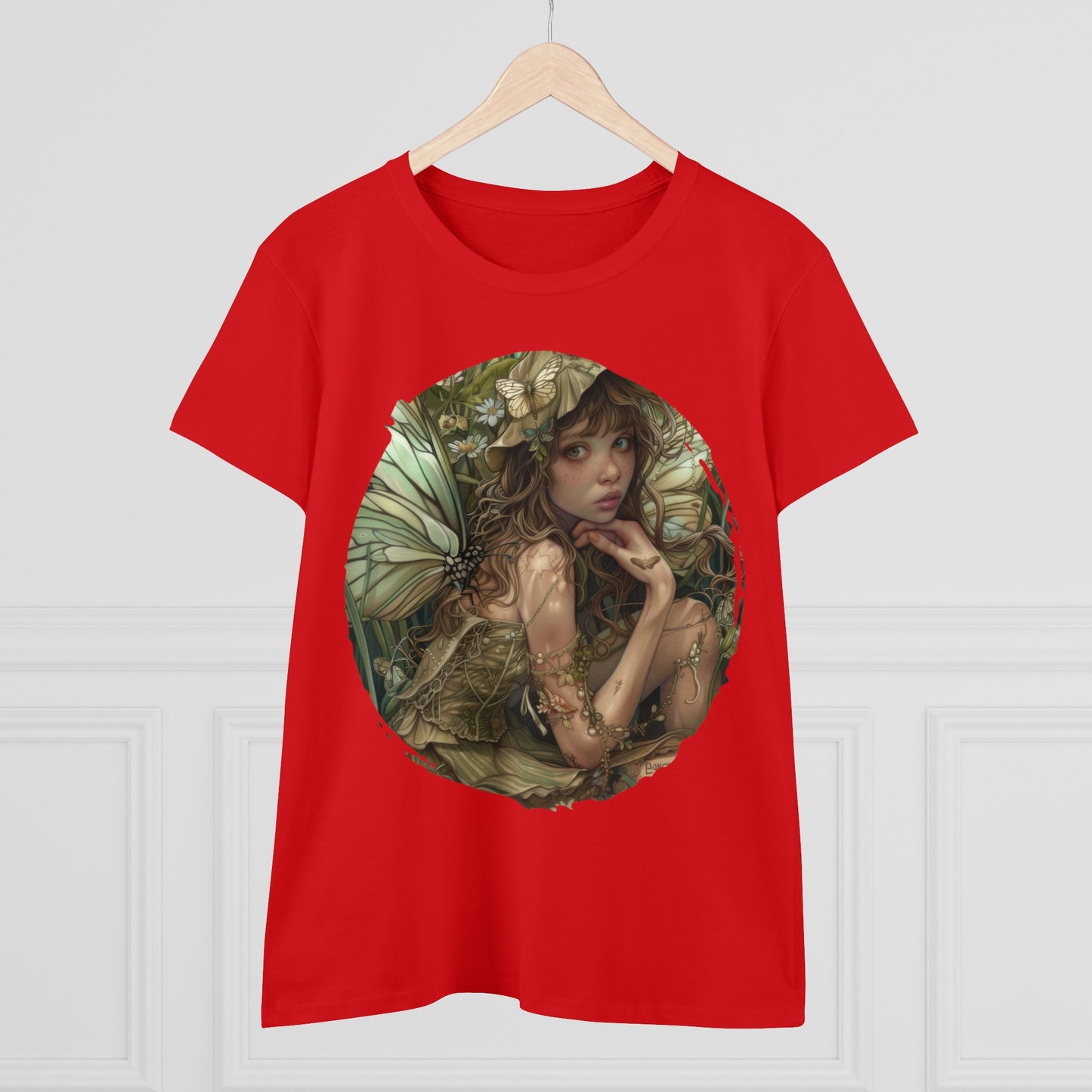 Fairy - Fantasy - Women's Midweight Cotton Tee