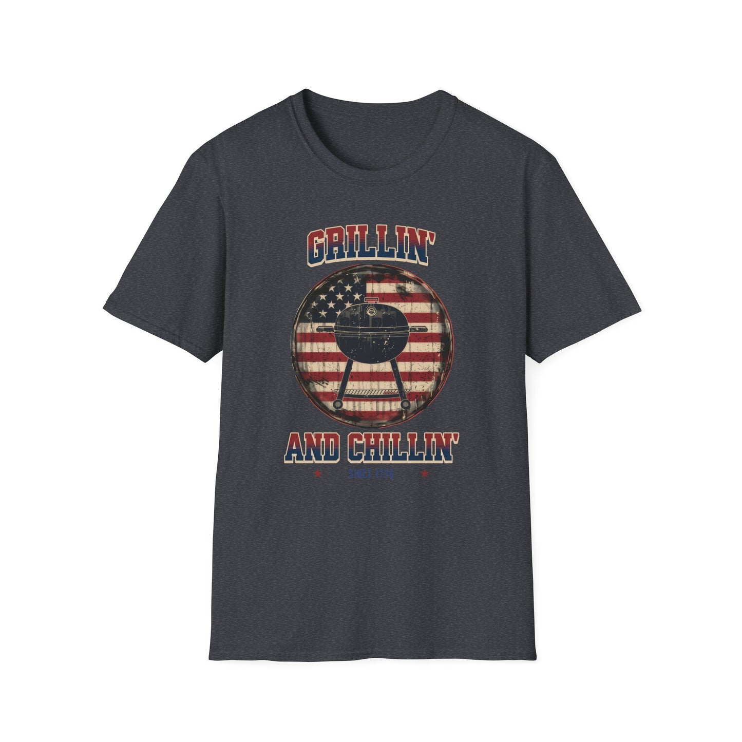 Grillin and Chillin - Unisex Softstyle T-Shirt