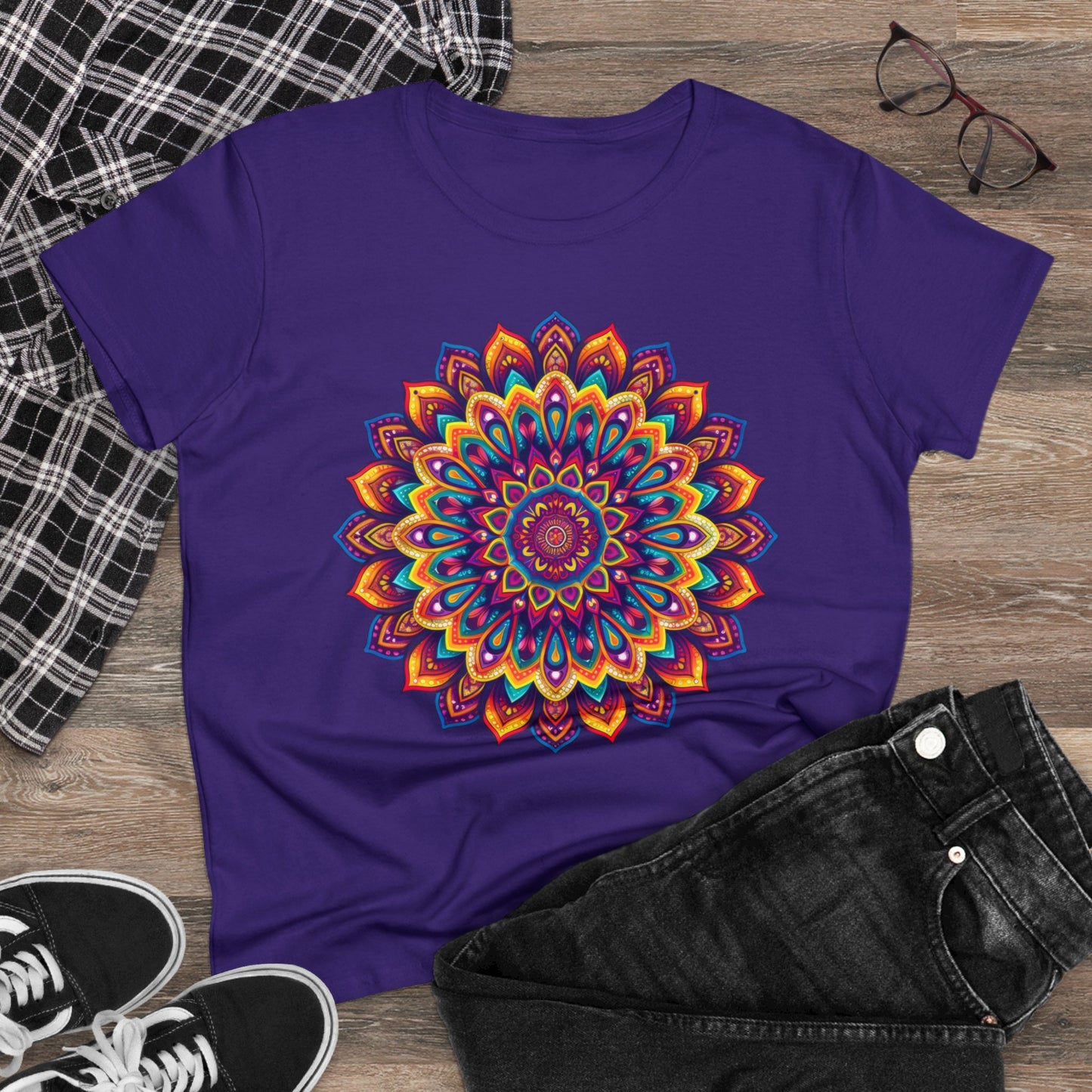 Mandala - Women's Midweight Cotton Tee