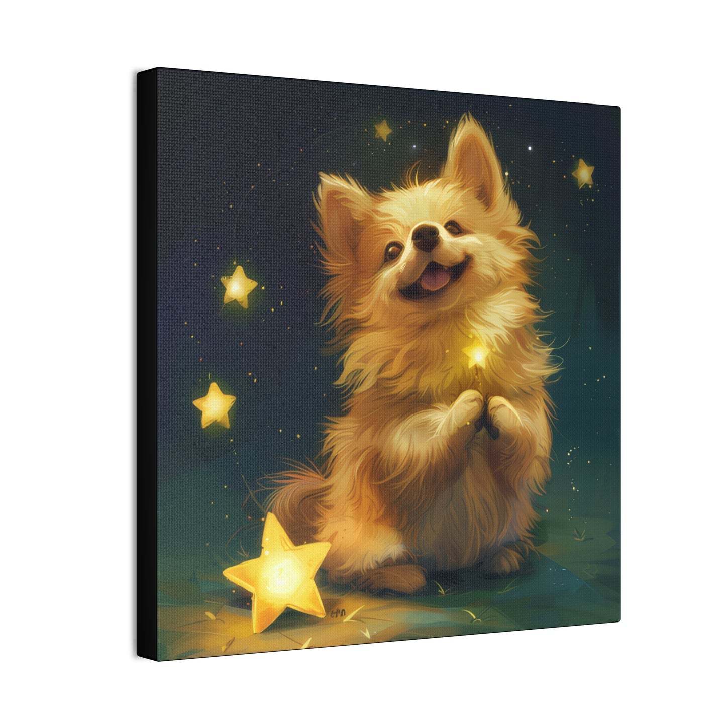 Star Dog Baby - Canvas Stretched, 0.75"