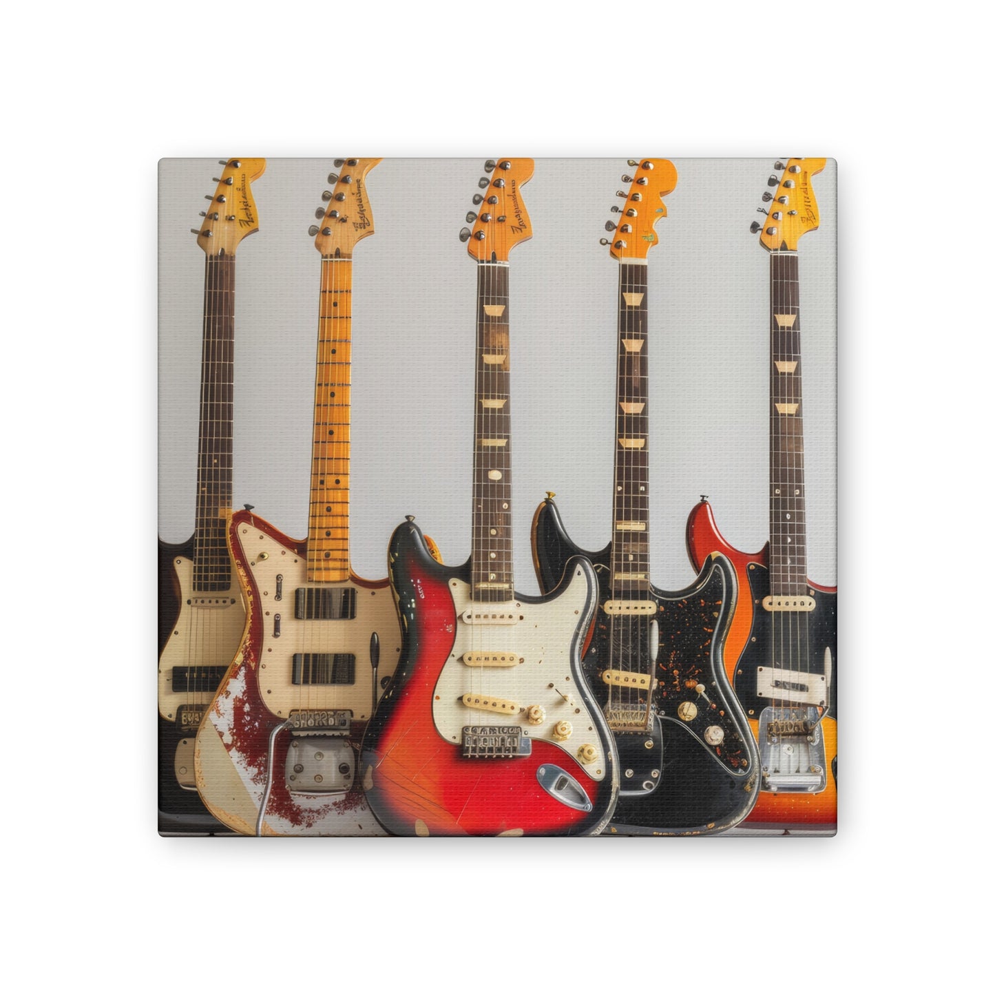 Guitar Collection - Canvas Stretched, 0.75"