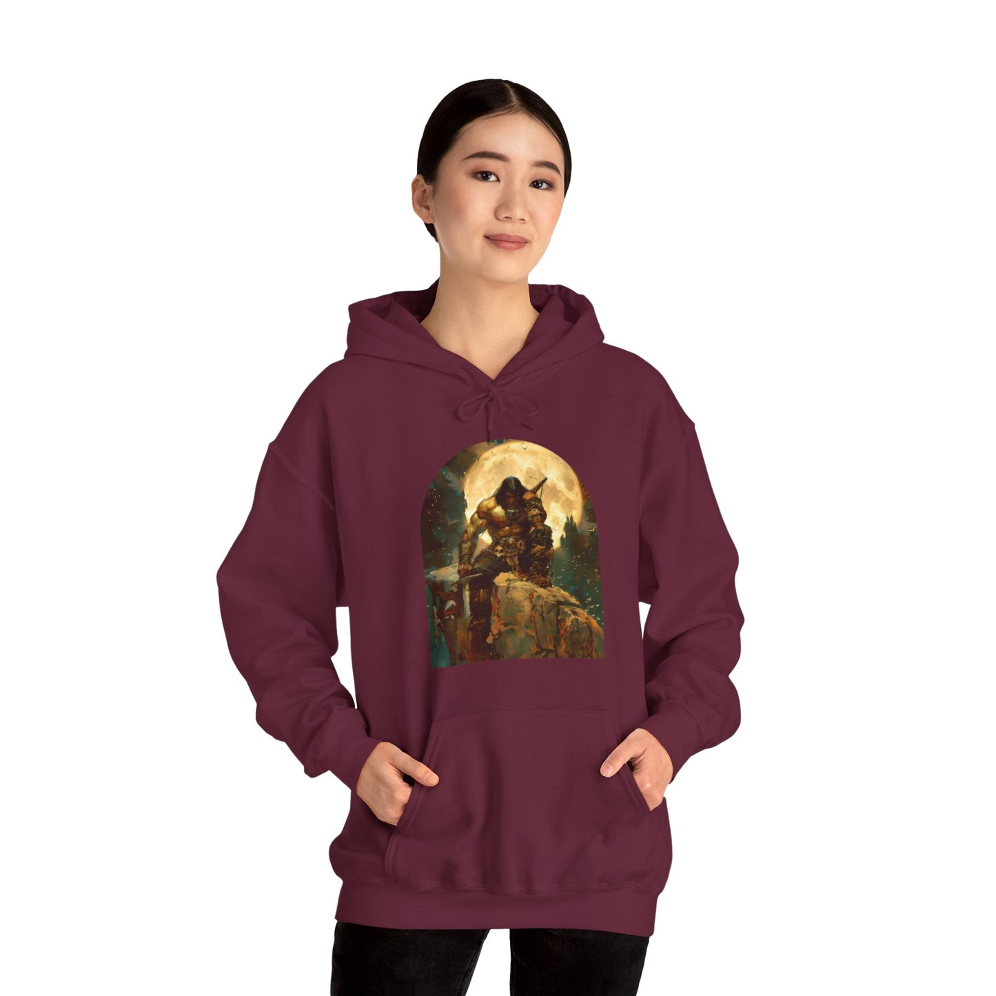 Warrior - Unisex Heavy Blend™ Hooded Sweatshirt