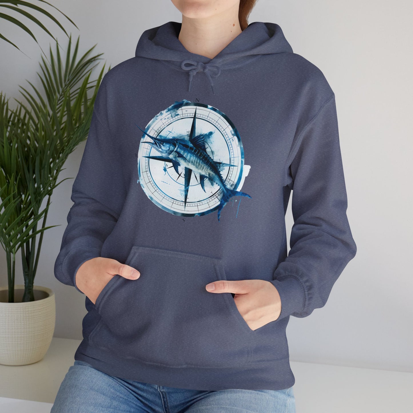 Marlin - Unisex Heavy Blend™ Hooded Sweatshirt