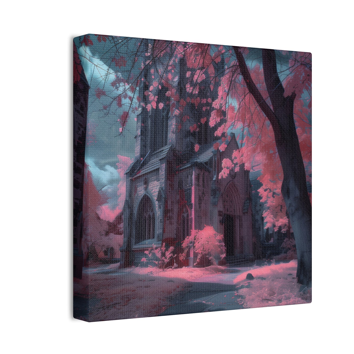 The Chapel - Canvas Stretched, 0.75"