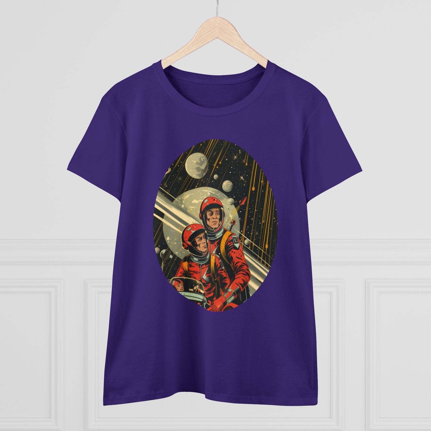 Spacemen - Women's Midweight Cotton Tee