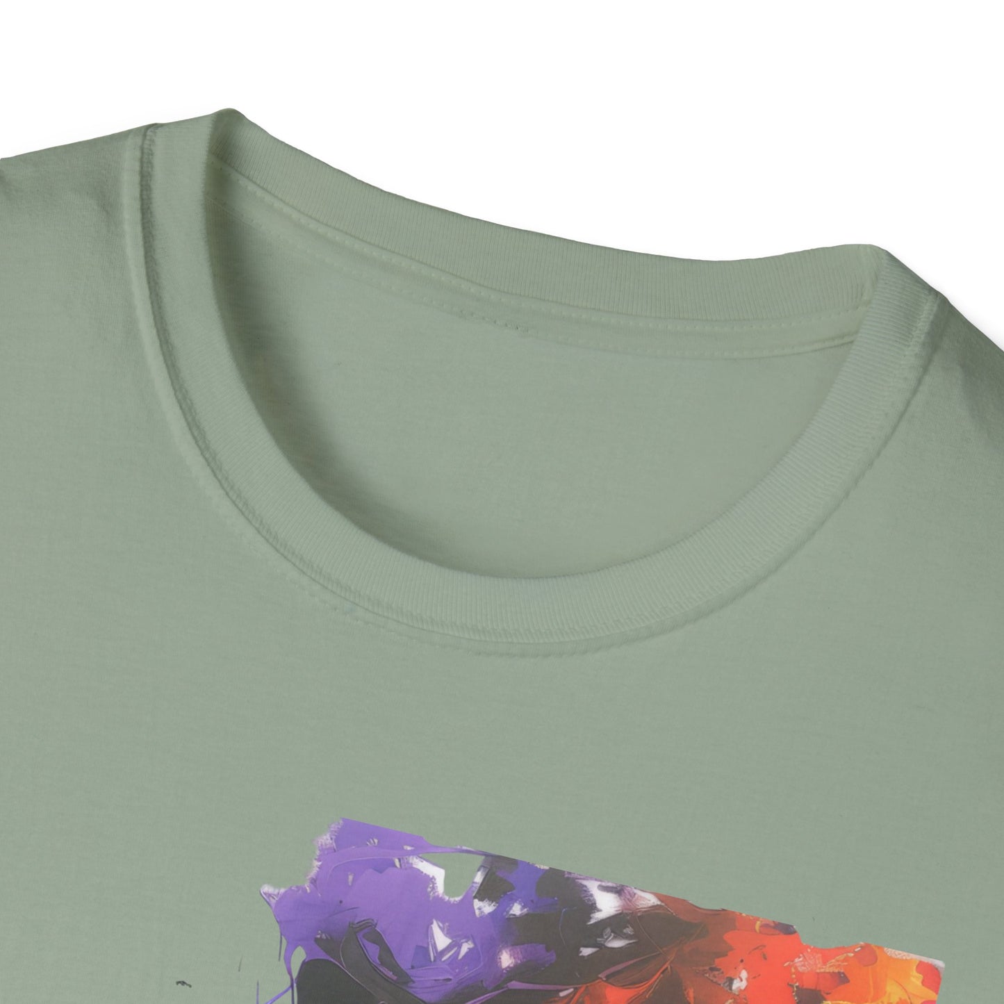 Rainbow Breath - Unisex Softstyle T-Shirt