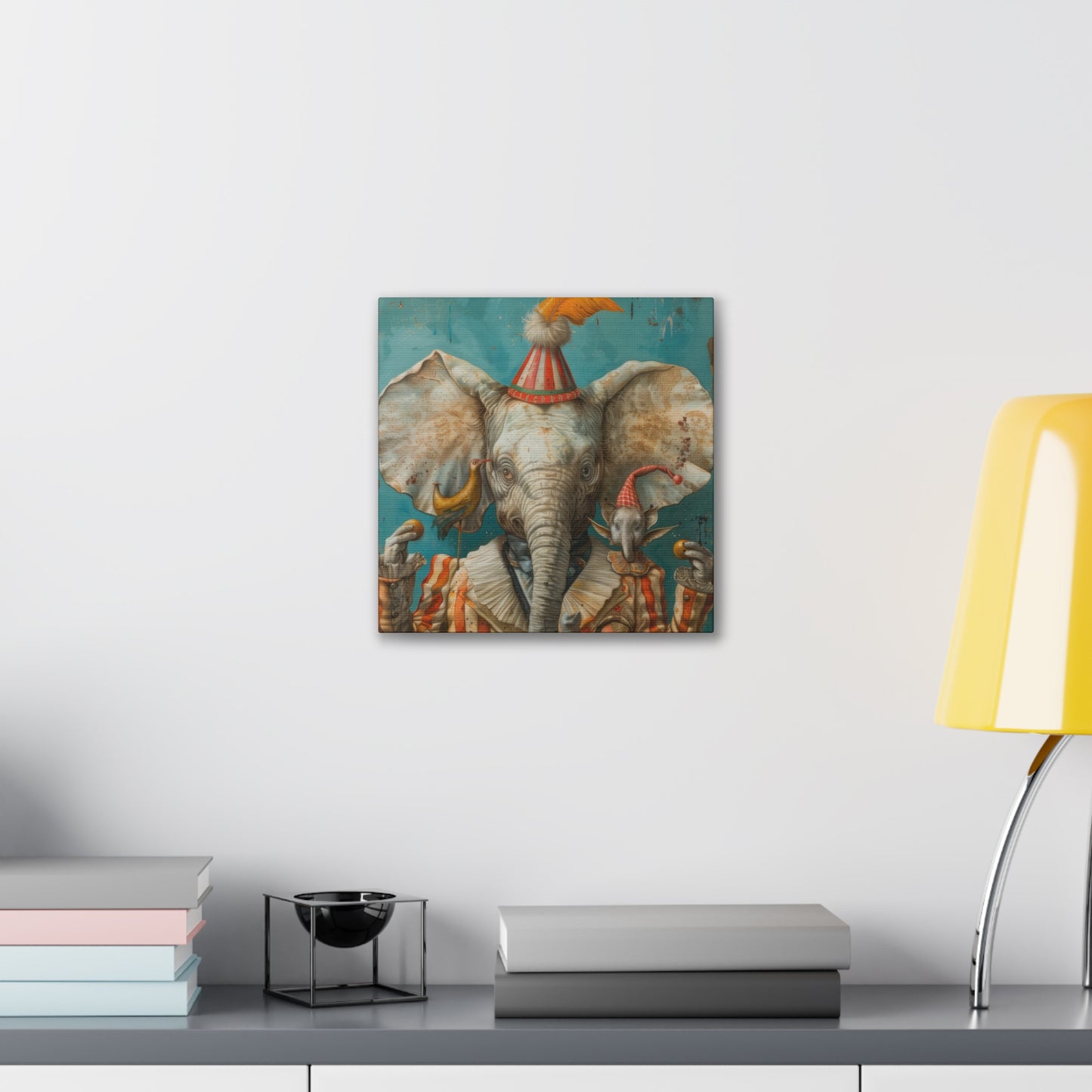 Elephant - Canvas Stretched, 0.75"