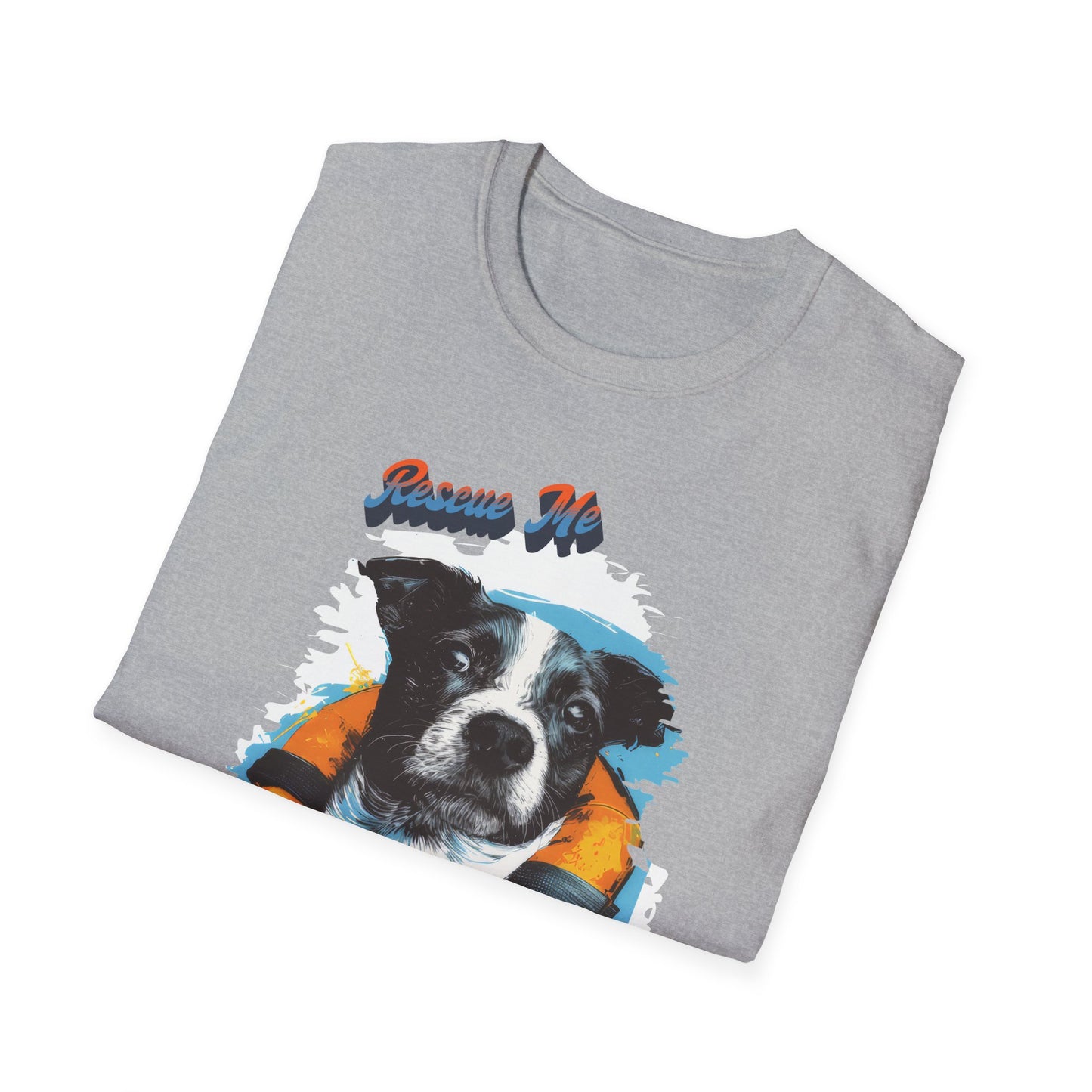 Rescue Dog - Unisex Softstyle T-Shirt