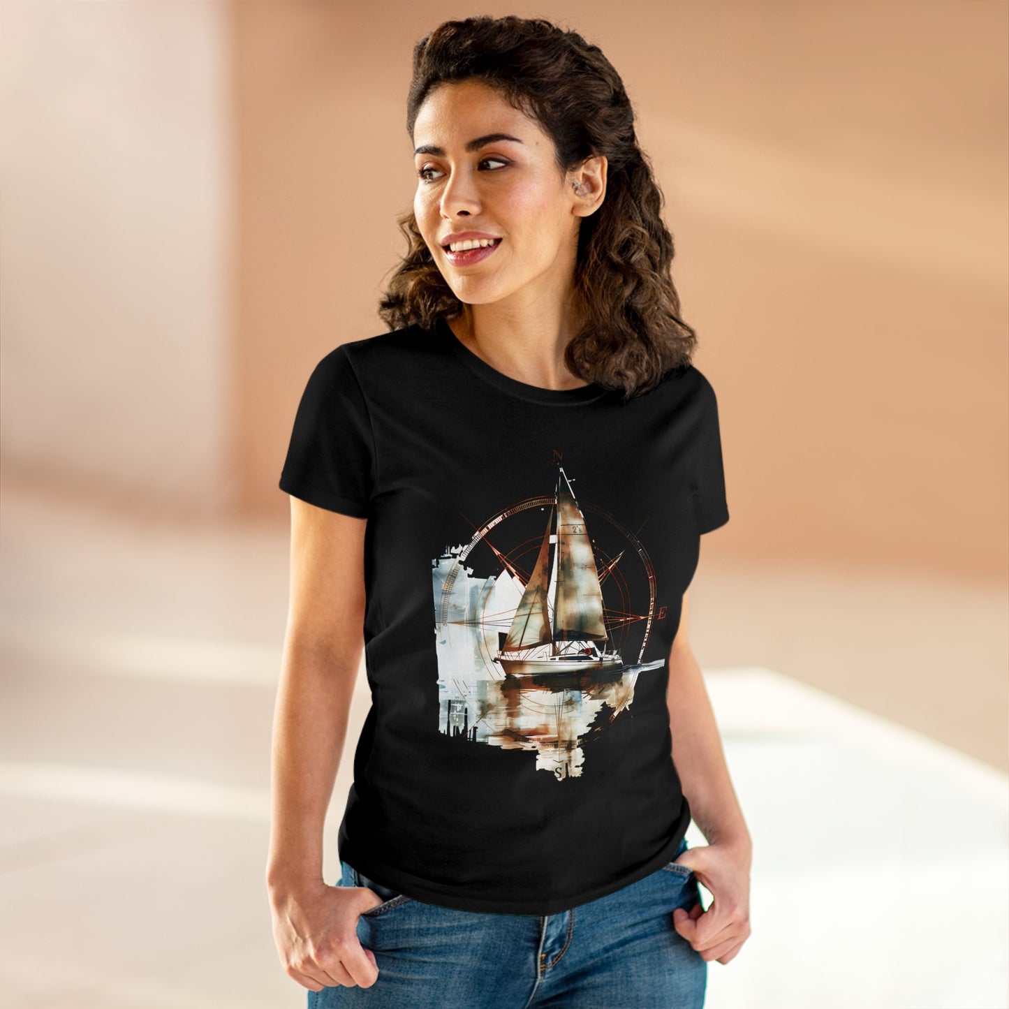 Sailing - Women's Midweight Cotton Tee