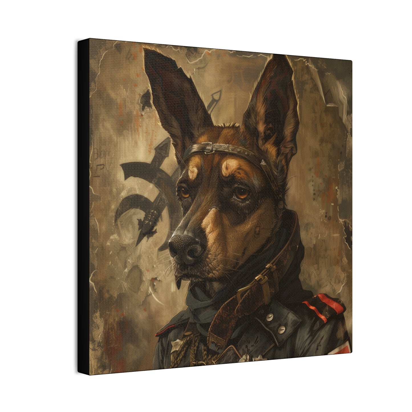 Apocalypse Dog - Canvas Stretched, 0.75"