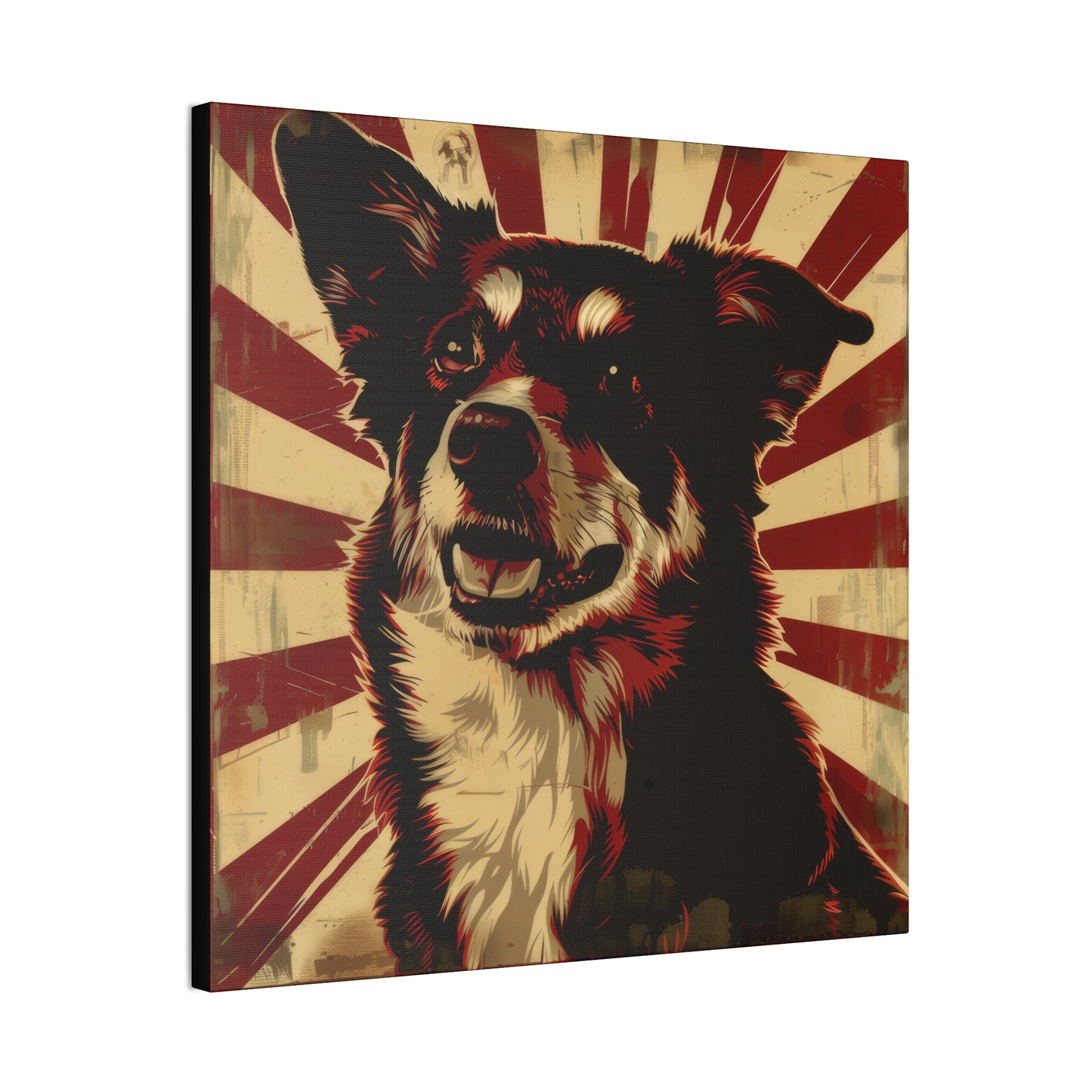 Comrade Canine - Canvas Stretched, 0.75"