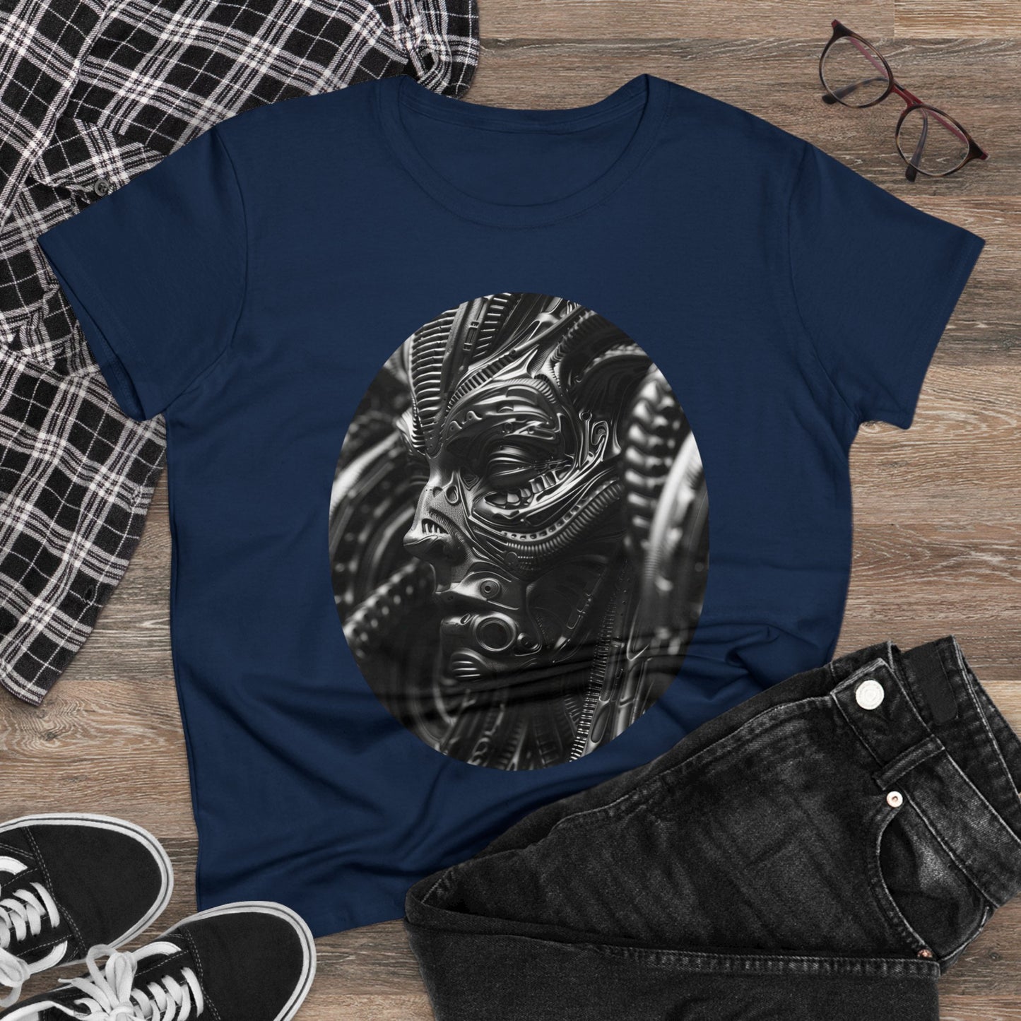 Alien to Us - Fantasy - Women's Midweight Cotton Tee