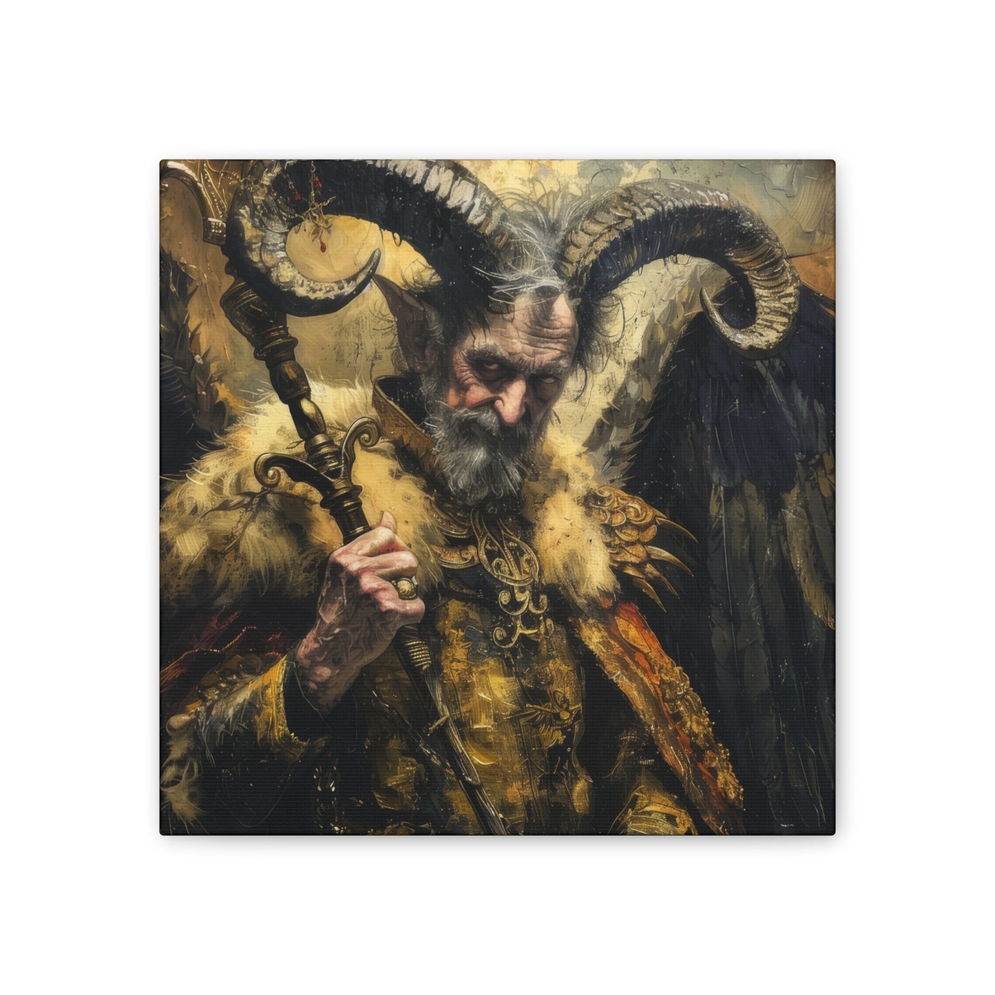 Angel or Devil - Canvas Stretched, 0.75"