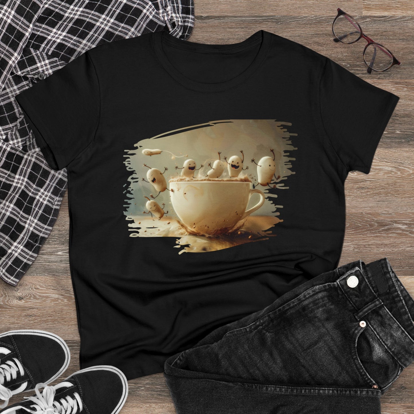 Coffee Critters - Women's Midweight Cotton Tee