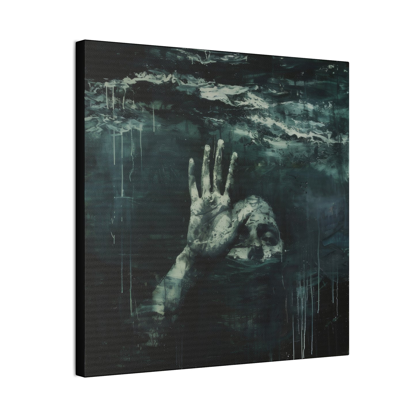 Not Waving But Drowning - Canvas Stretched, 0.75"