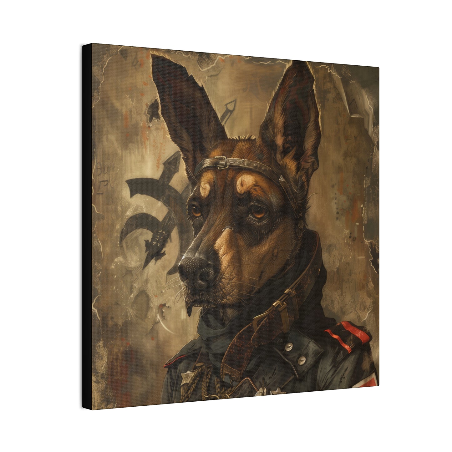 Apocalypse Dog - Canvas Stretched, 0.75"