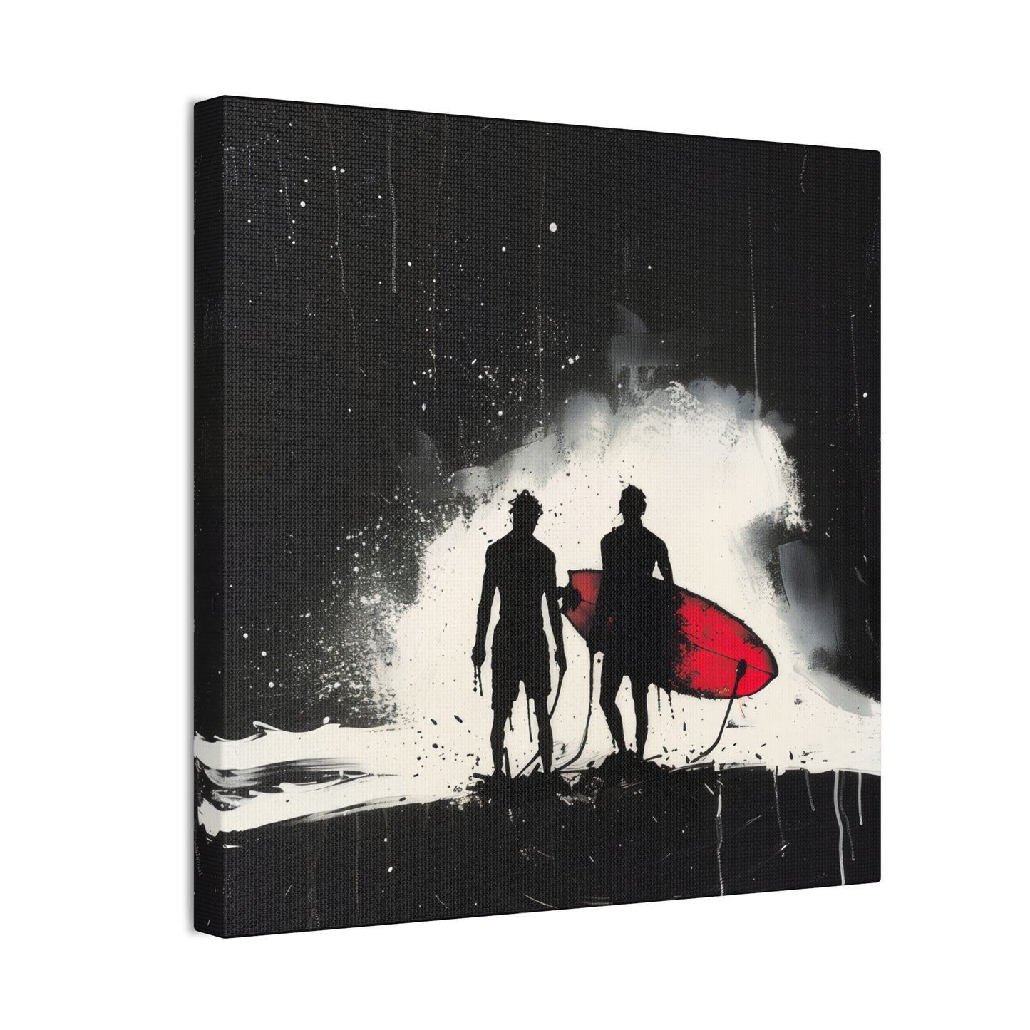 Surfs Up - Canvas Stretched, 0.75"