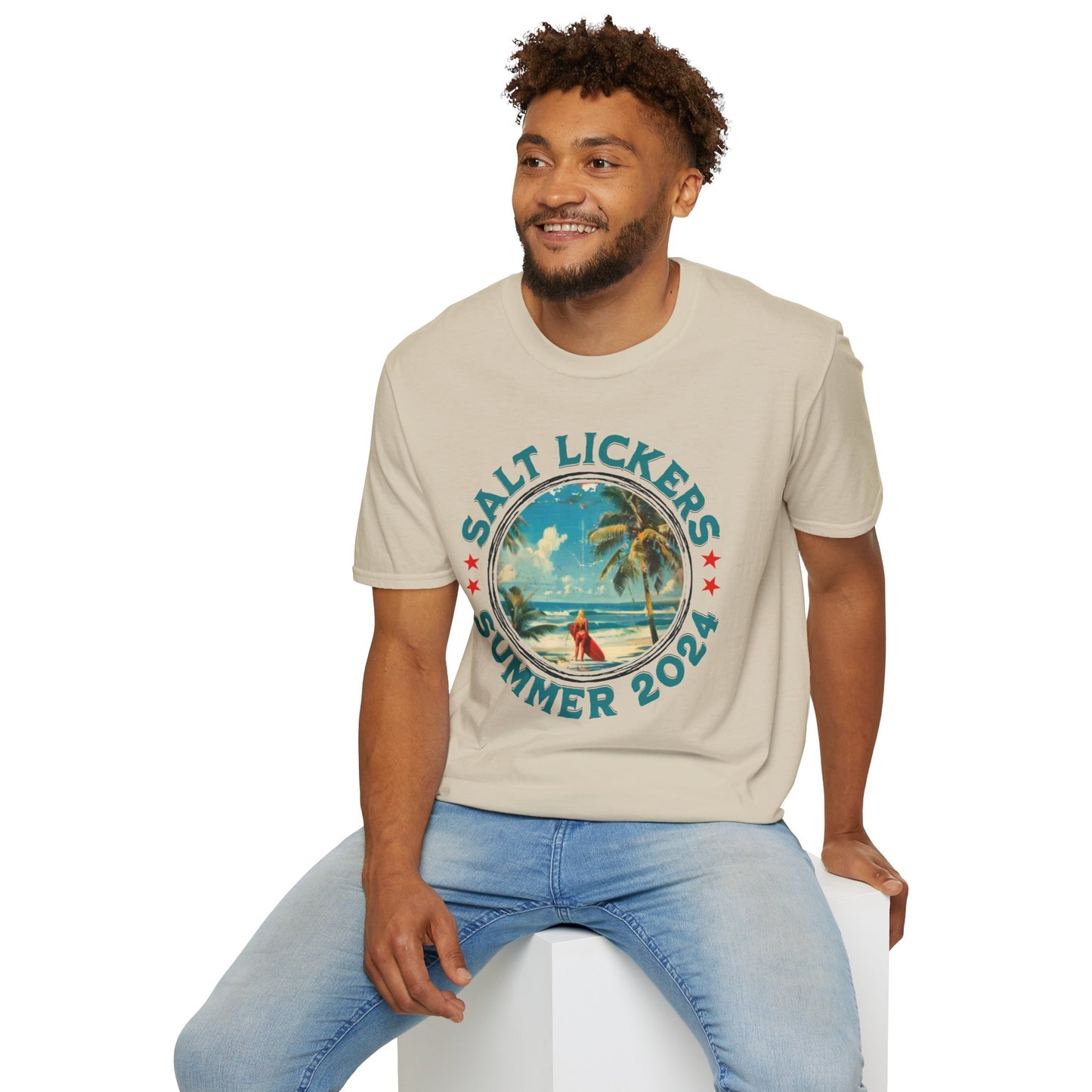 Surfing - Unisex Softstyle T-Shirt