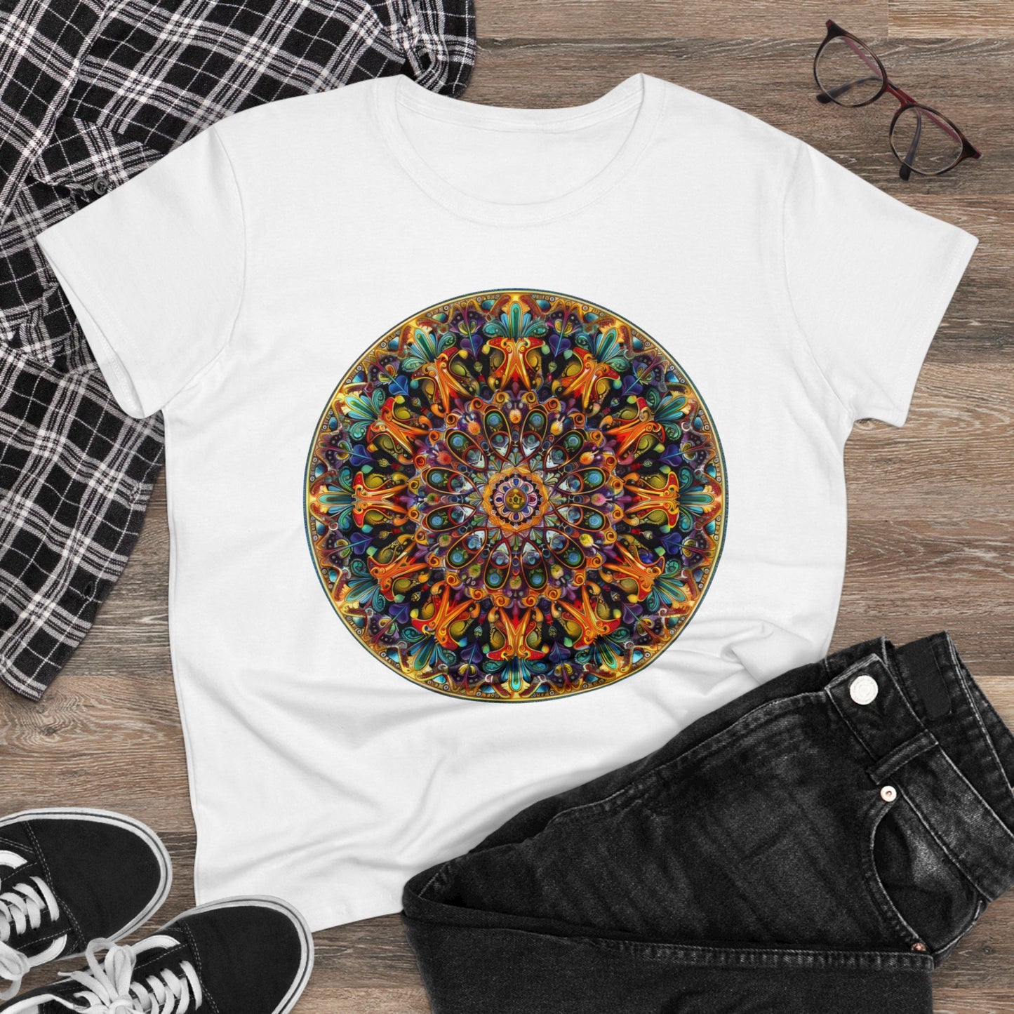 Mandala - Women's Midweight Cotton Tee