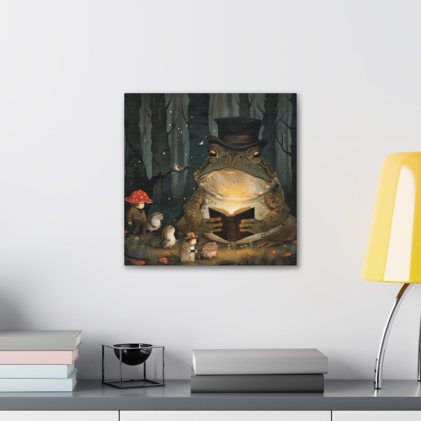 Uncle Toad - Canvas Stretched, 0.75"