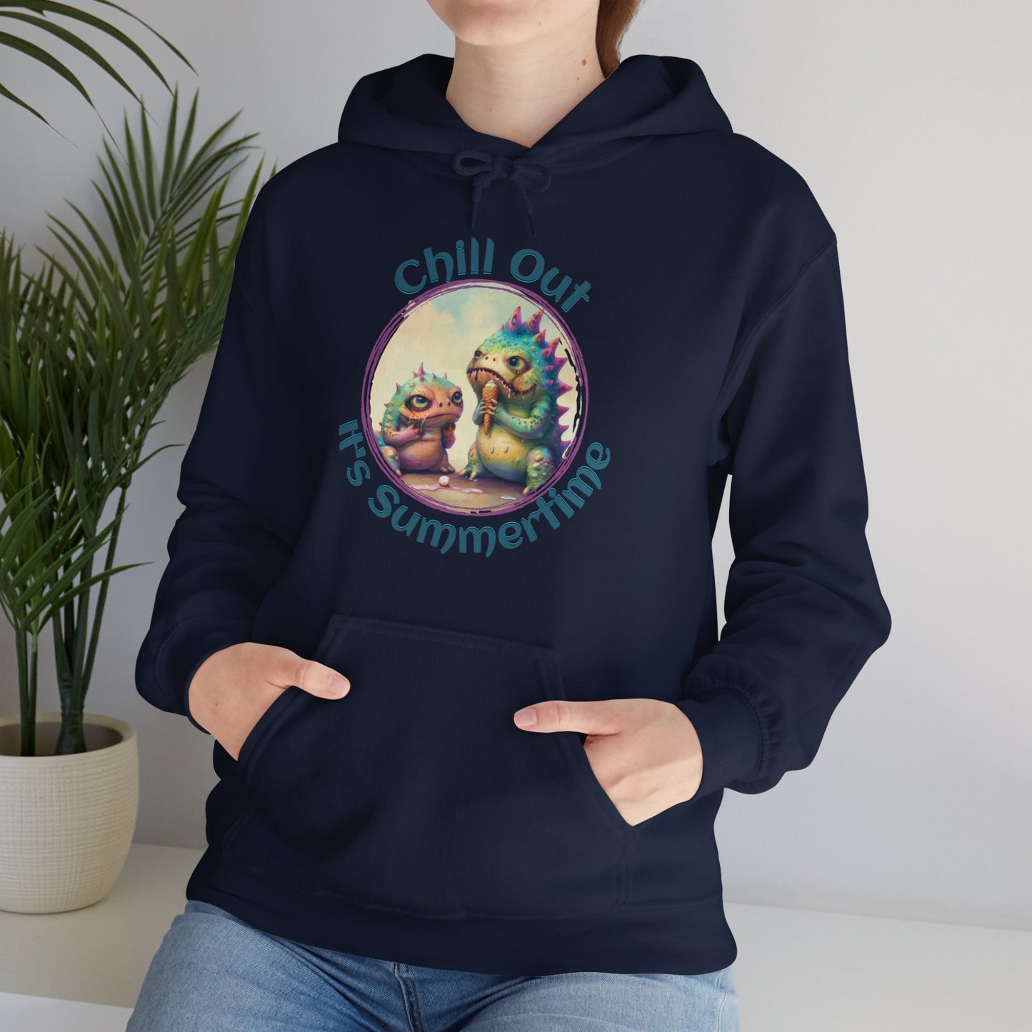 Chill Out for Summer - Unisex Heavy Blend™ Hooded Sweatshirt