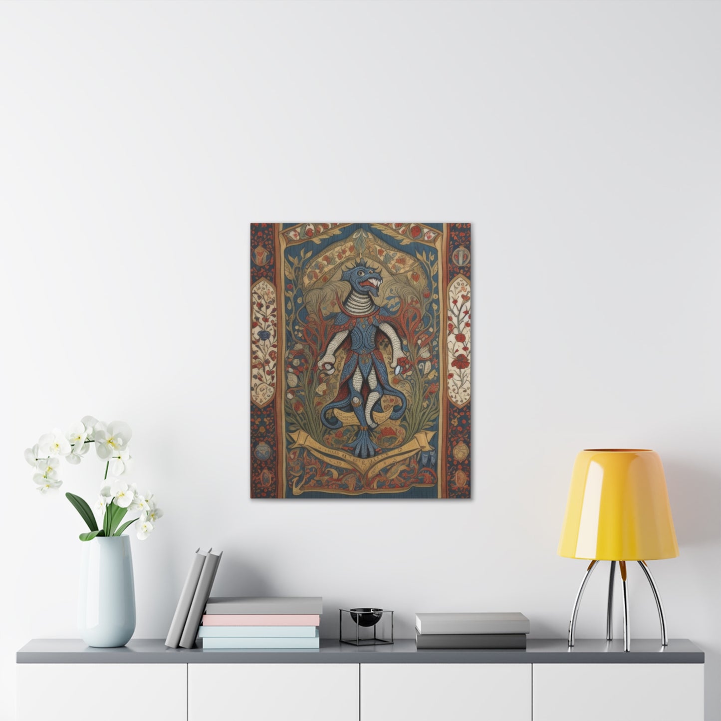 Medieval Tapestry - Canvas Stretched, 0.75"