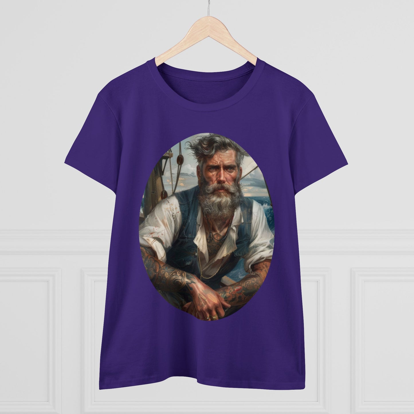 The Sailor - Fantasy - Women's Midweight Cotton Tee