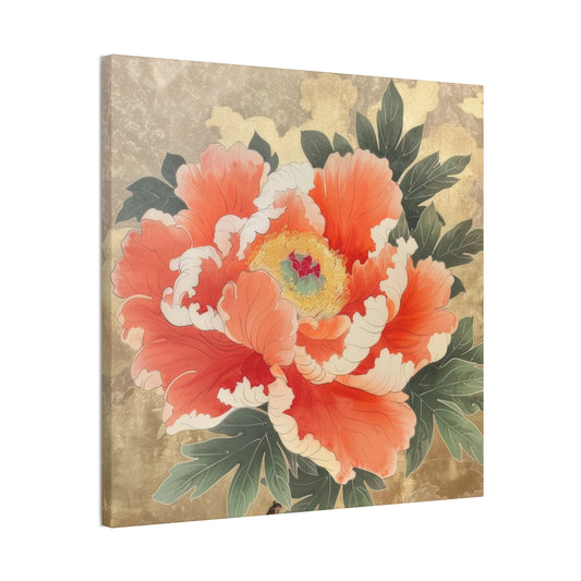 Peony - Canvas Stretched, 0.75"