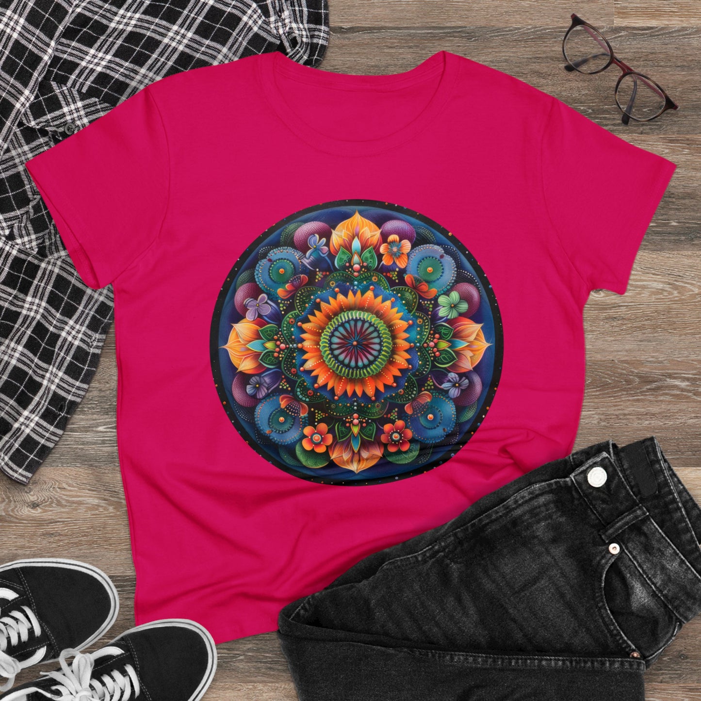 Mandala - Women's Midweight Cotton Tee