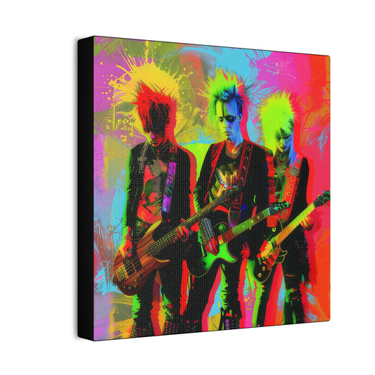 Punk Rockers - Canvas Stretched, 0.75"