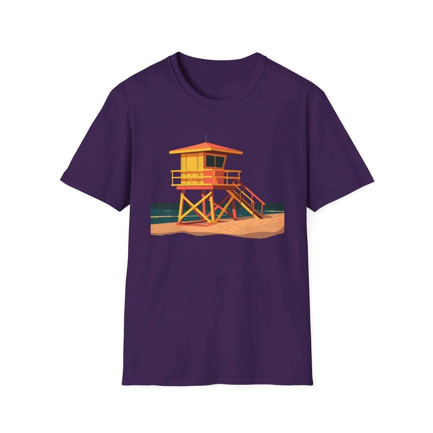 Lifeguard Shack - Unisex Softstyle T-Shirt