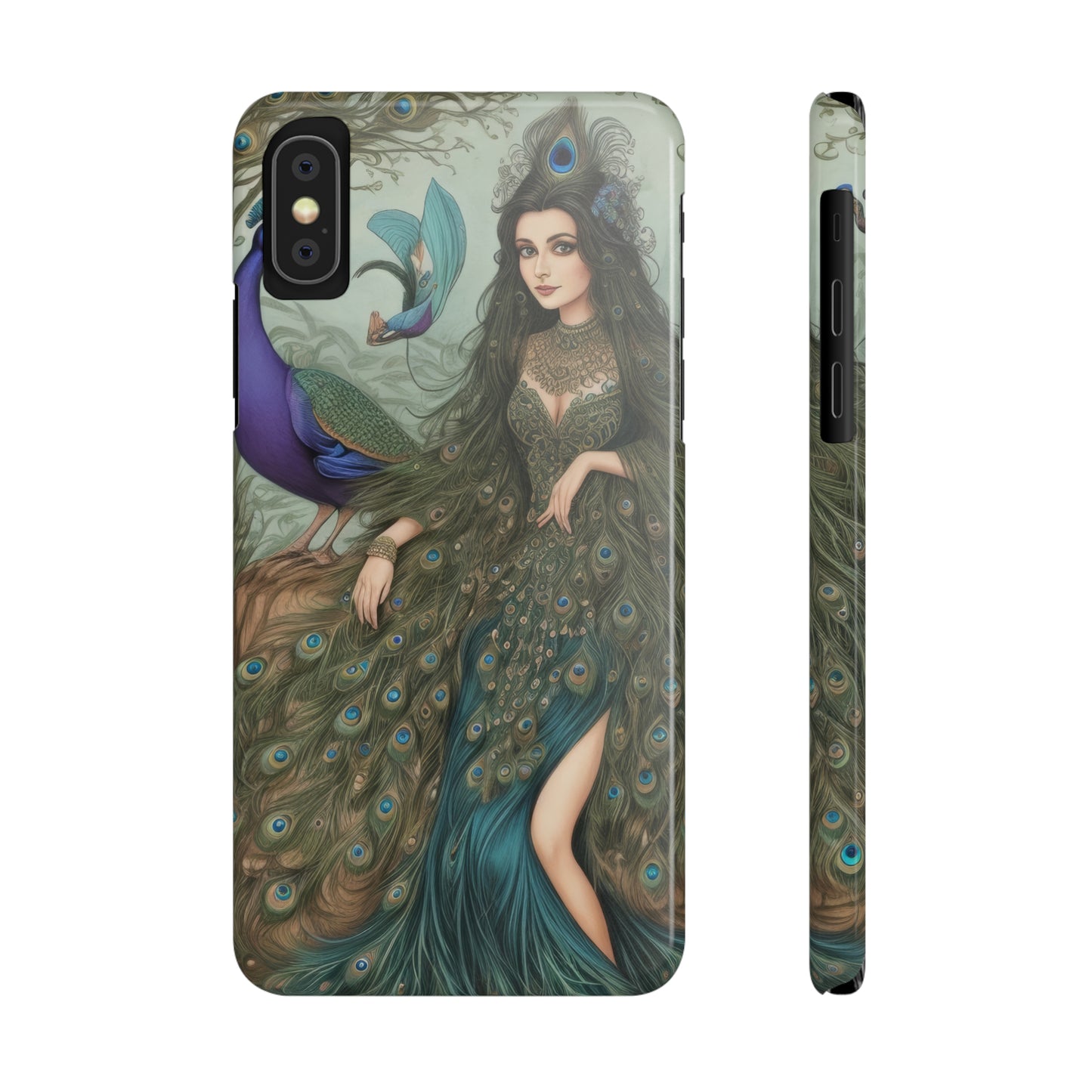 Peacock Witch - Phone Case