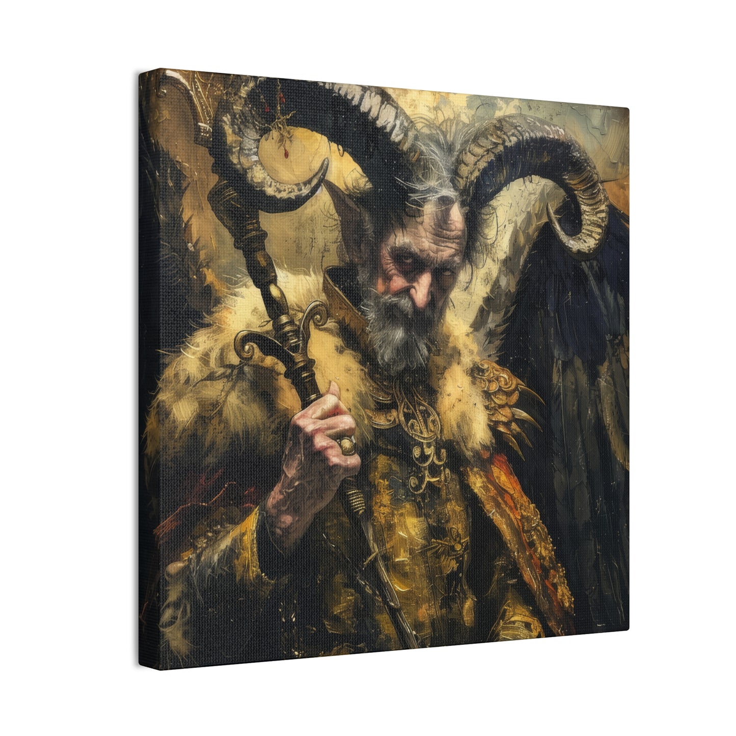 Angel or Devil - Canvas Stretched, 0.75"