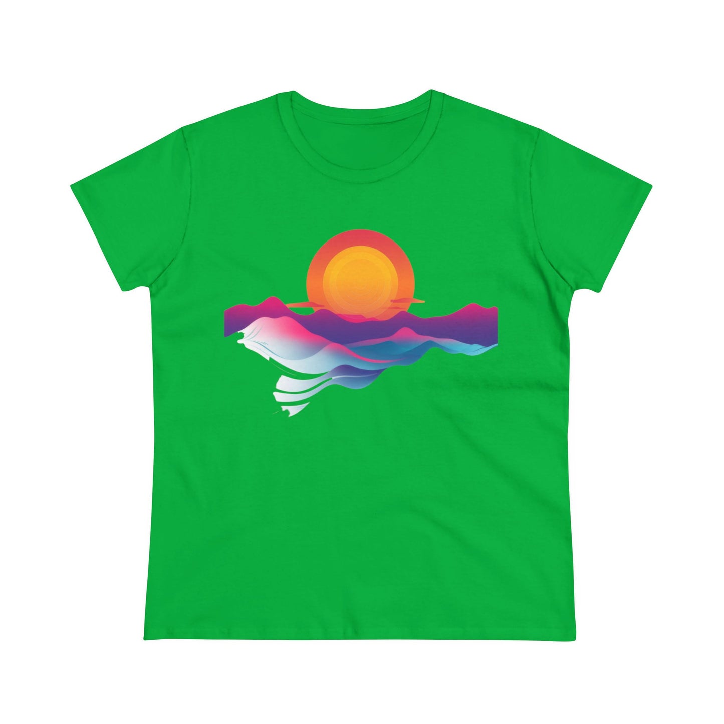 Sunrise - Women's Midweight Cotton Tee