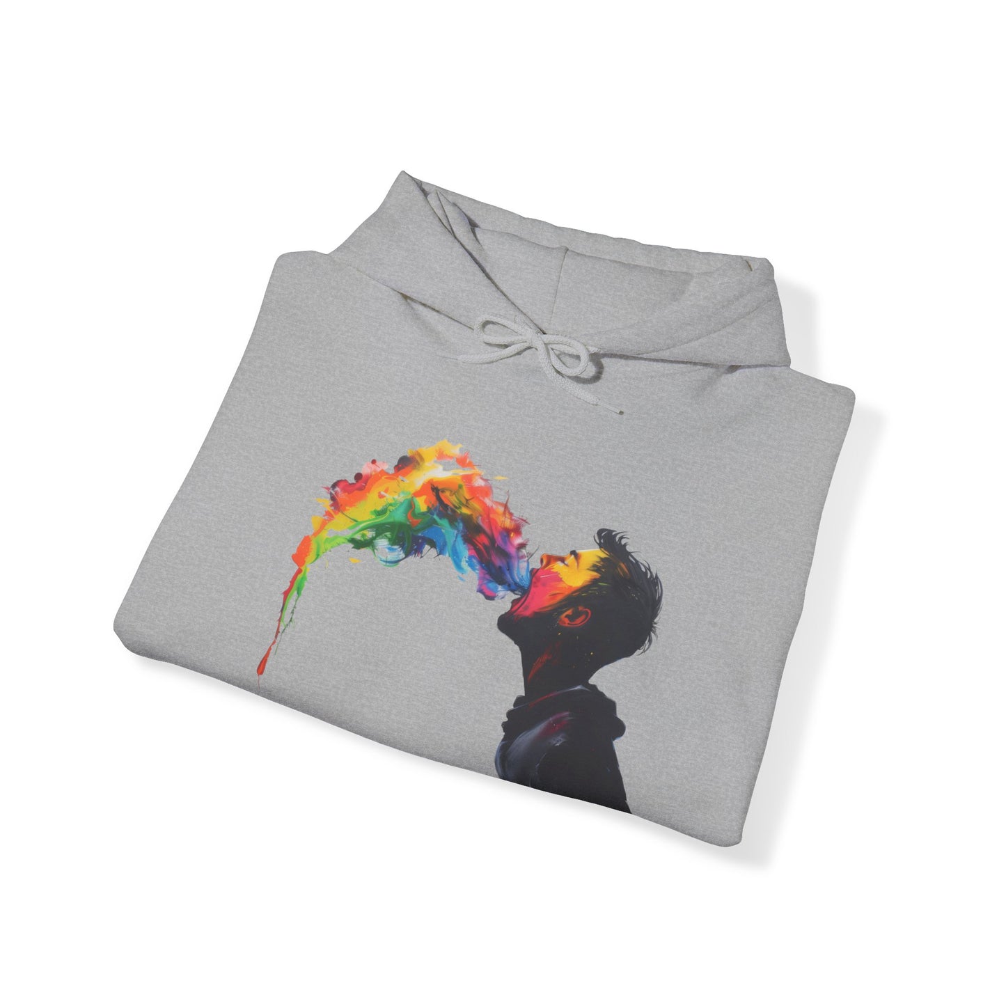 Rainbow Breath - Unisex Heavy Blend™ Hooded Sweatshirt