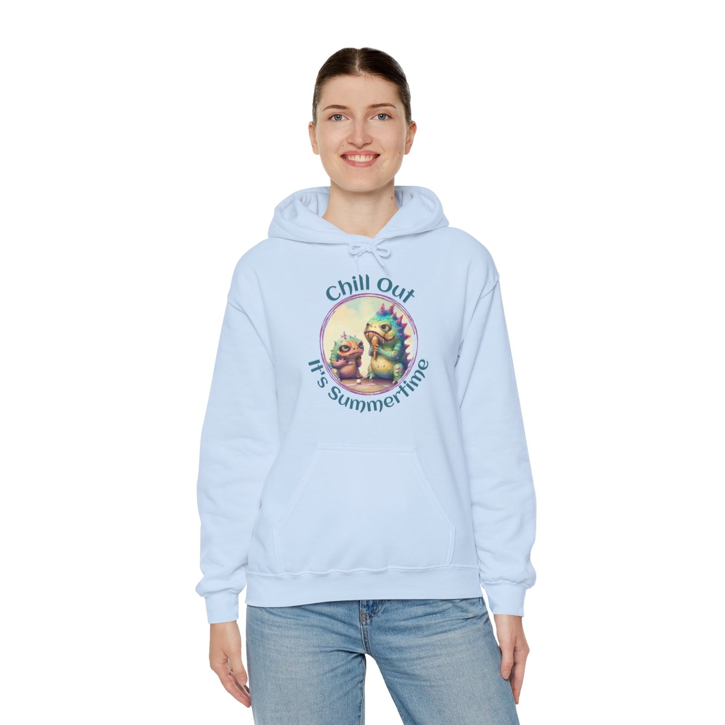 Chill Out for Summer - Unisex Heavy Blend™ Hooded Sweatshirt