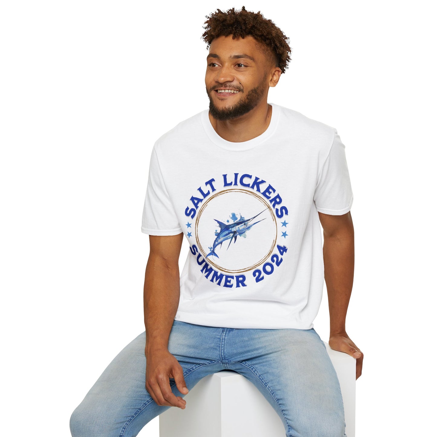 Deep Sea Fishing - Unisex Softstyle T-Shirt