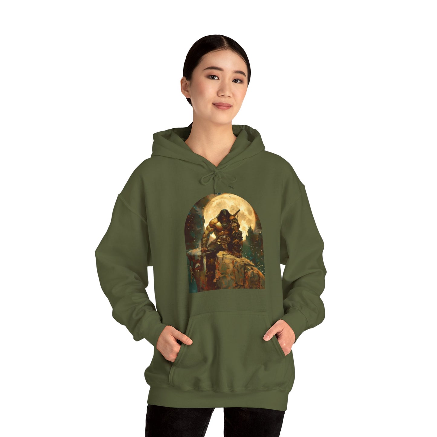 Warrior - Unisex Heavy Blend™ Hooded Sweatshirt