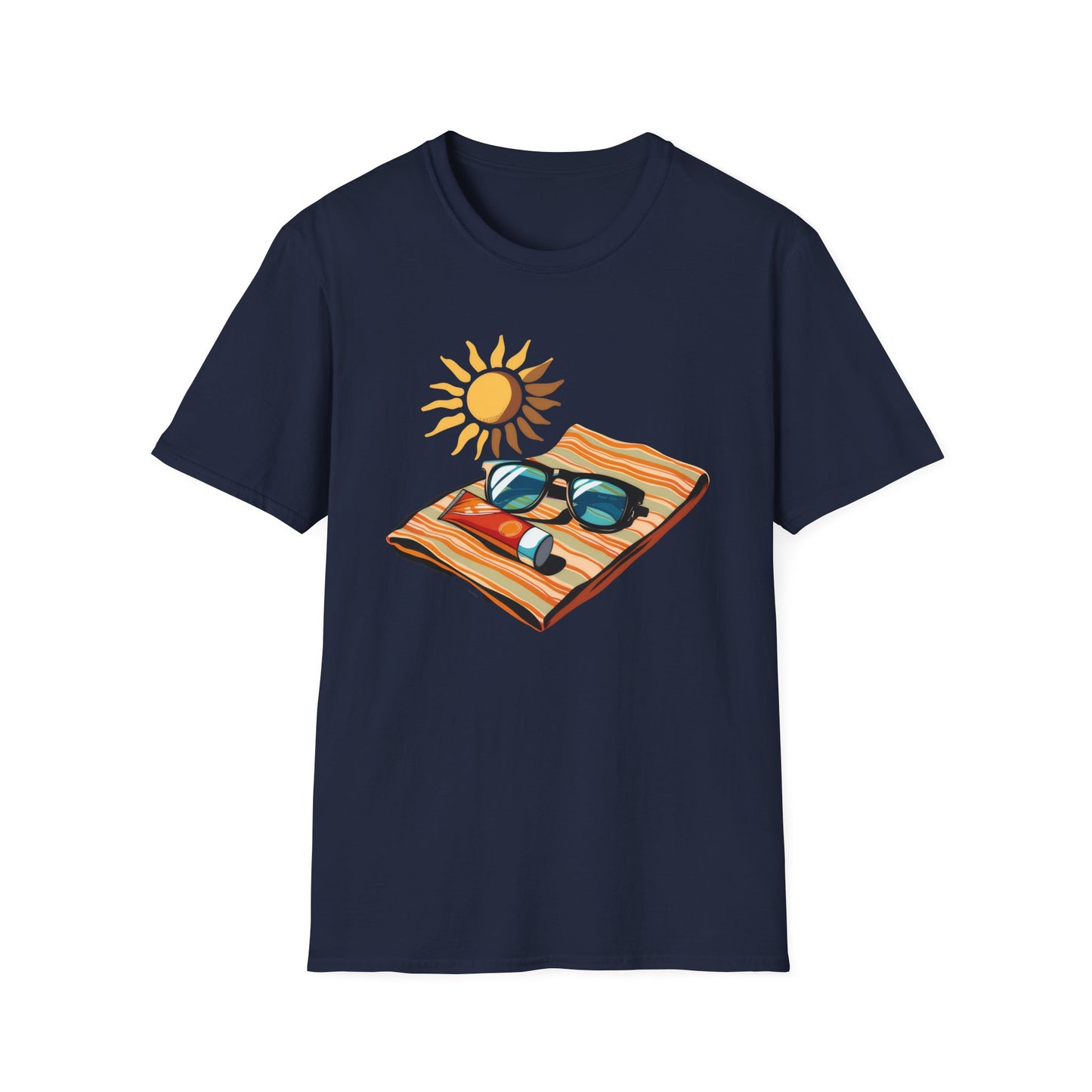 Beach Time! - Unisex Softstyle T-Shirt