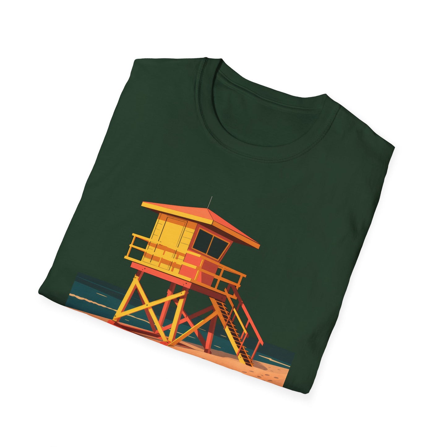 Lifeguard Shack - Unisex Softstyle T-Shirt